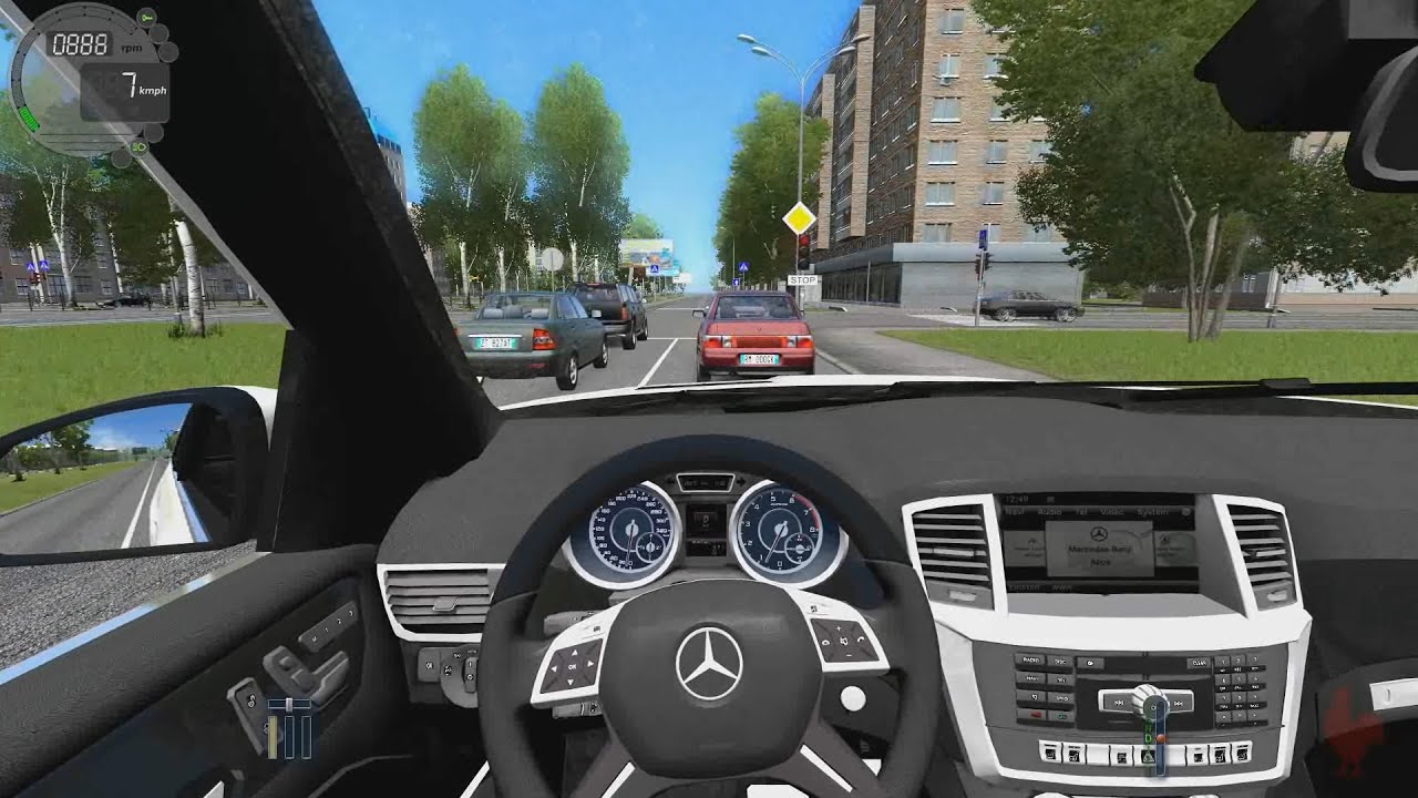 City Car Driving - Mercedes-Benz GL63 AMG