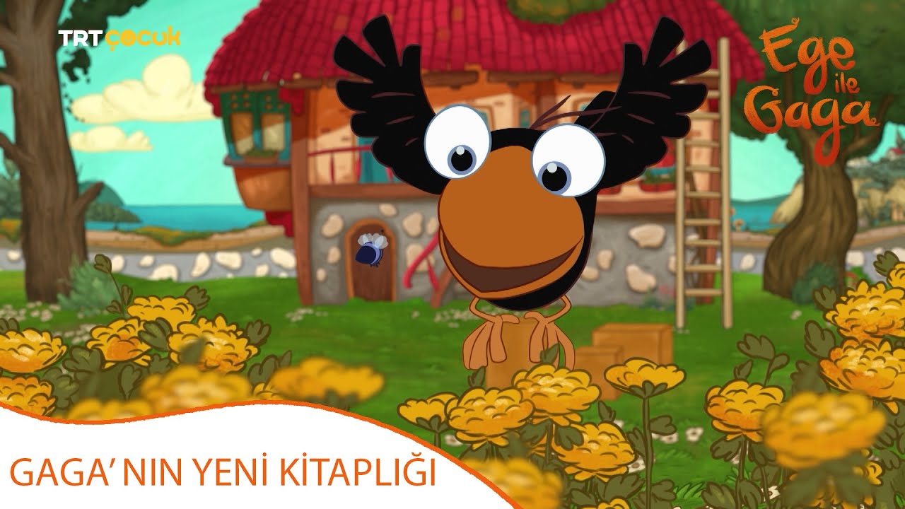 Ege ile Gaga | Gaga'nın Yeni Kitaplığı