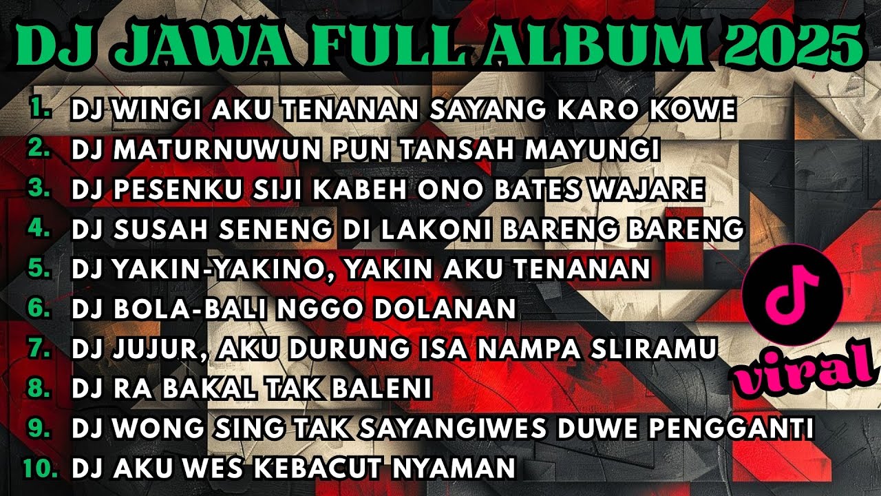 DJ JAWA FULL ALBUM FULL BASS TERBARU 2025