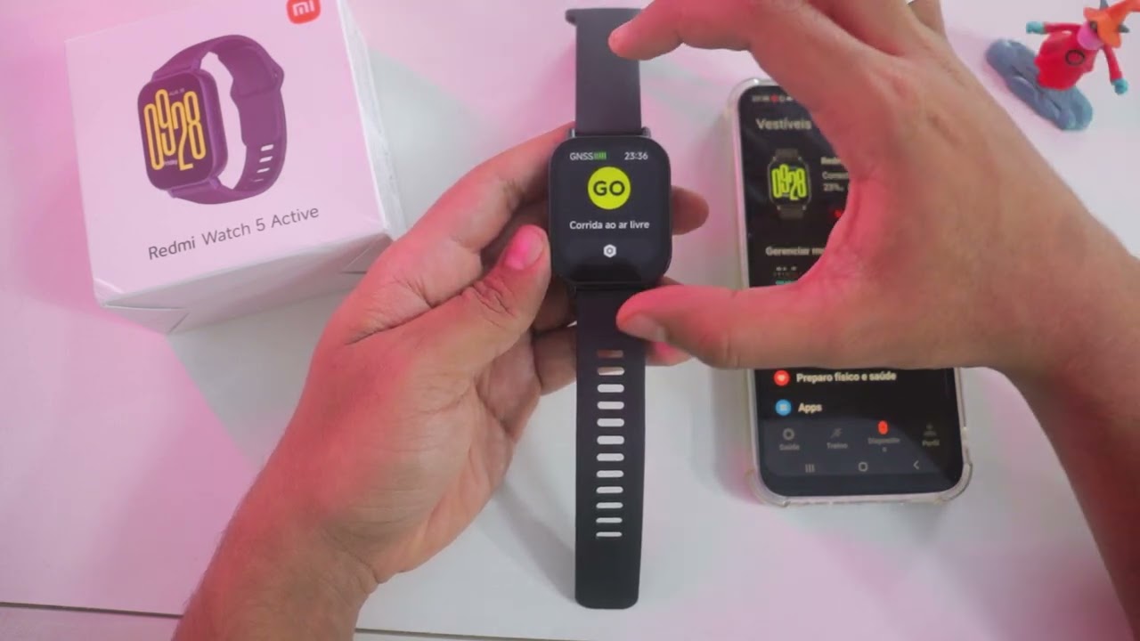 Redmi Watch 5 Active tem GPS INTEGRADO?
