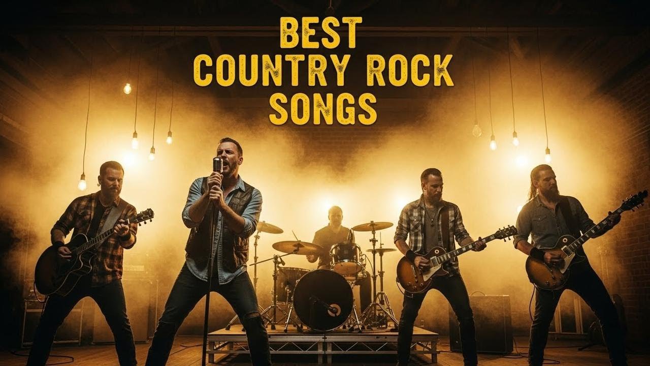 Country Rock Playlist for Road Trips 2026 🎸 Endless Highways & Freedom Vibes | Tom Petty