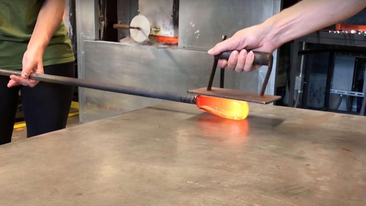 Making a Solid Glass Cube (Part 1: The Hotshop)