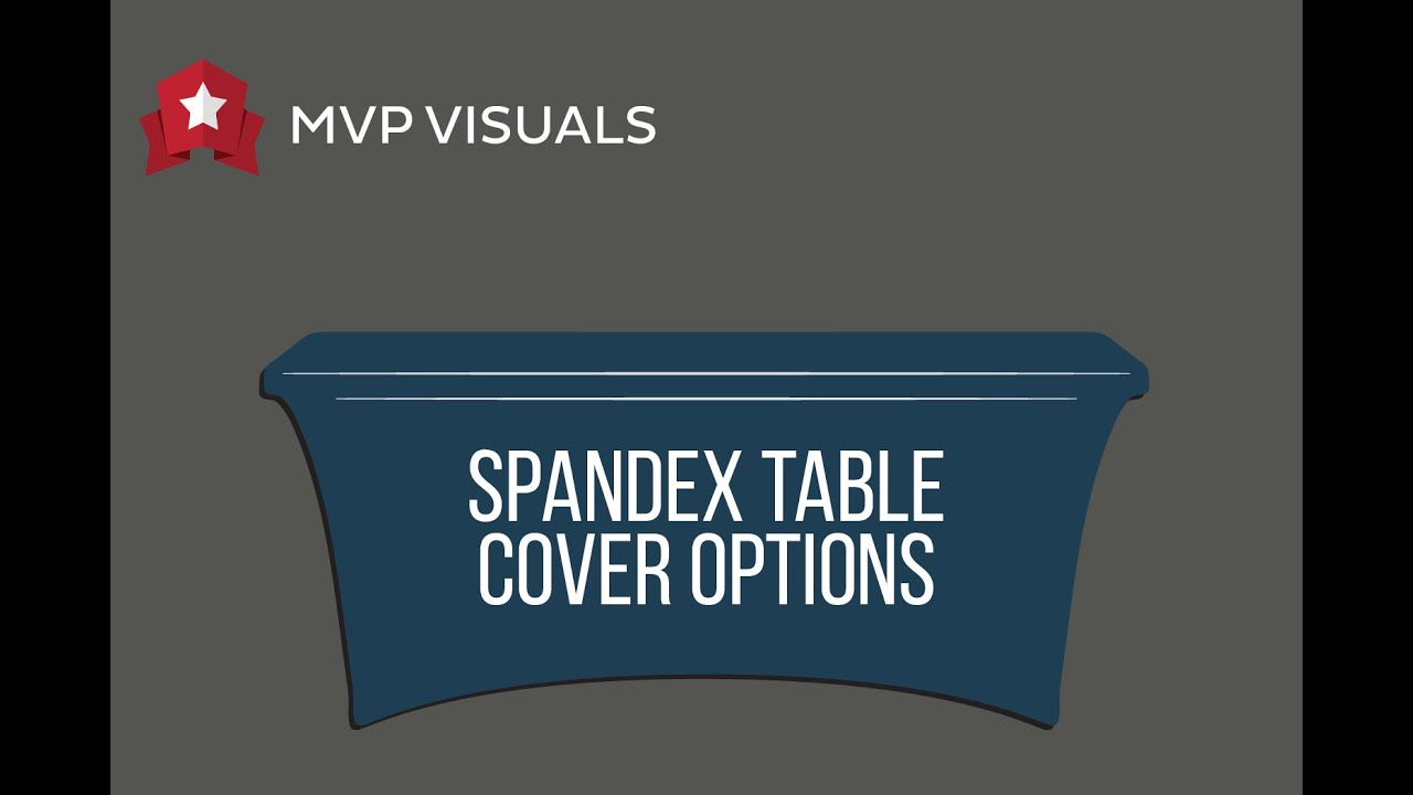 How To Order The Perfect Spandex Table Cover For Trade Shows And Events