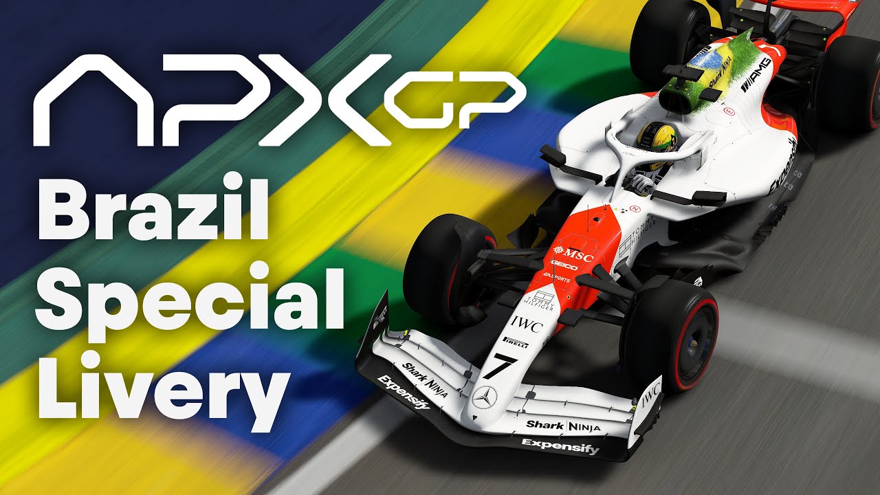 APXGP Brazil Special Livery: Sao Paulo Grand Prix, Ayrton Senna