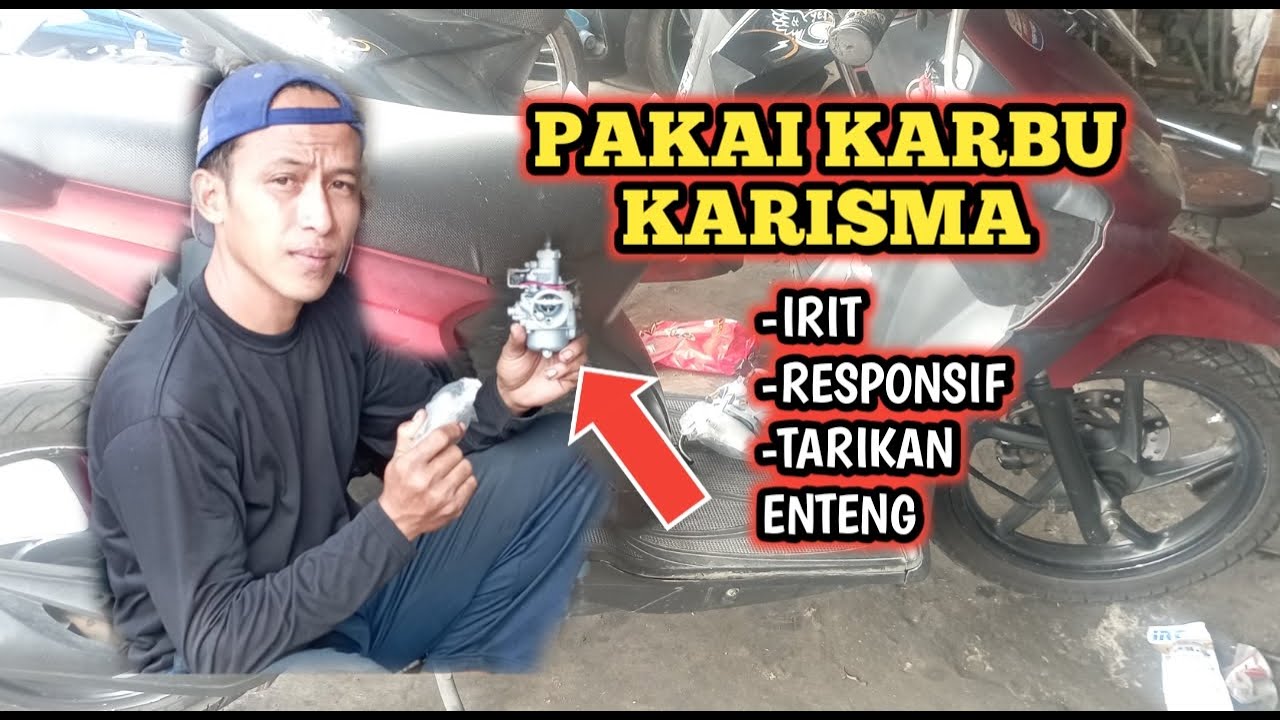 PASANG KARBURATOR KARISMA DI BEAT,LEBIH IRIT DAN RESPONSIF
