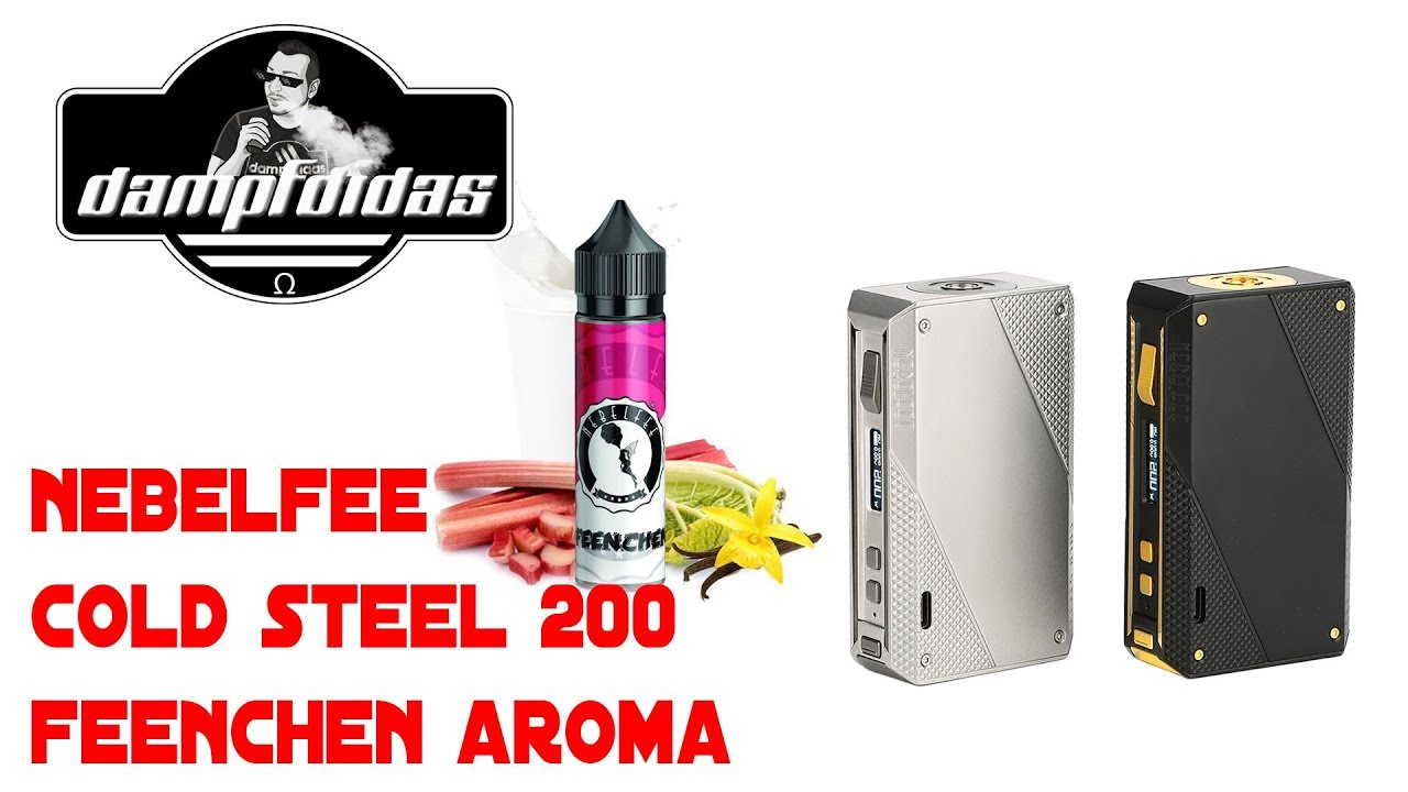 Nebelfee + EHPRO Cold Steel 200 Mod + Feenchen Aroma by Nebelfee Review