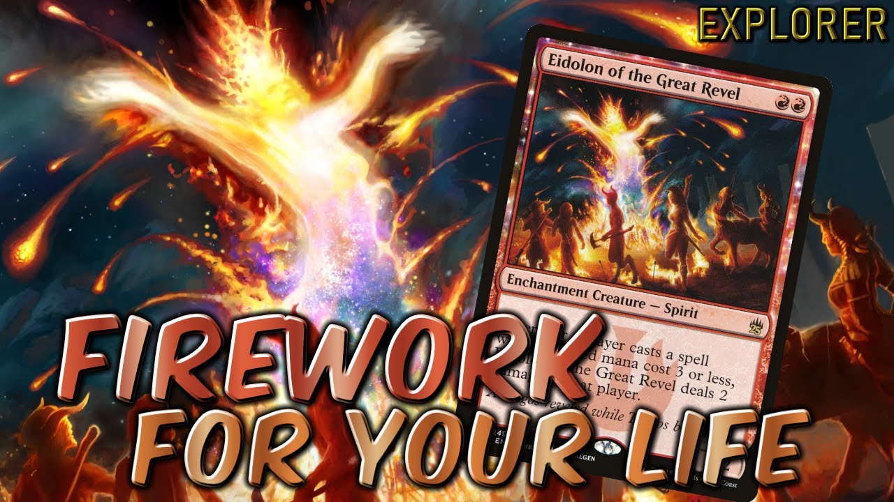 Mono Red Aggro! Eidolon of the Great Revel - Race to the finish | Explorer BO3 Ranked | MTG Arena
