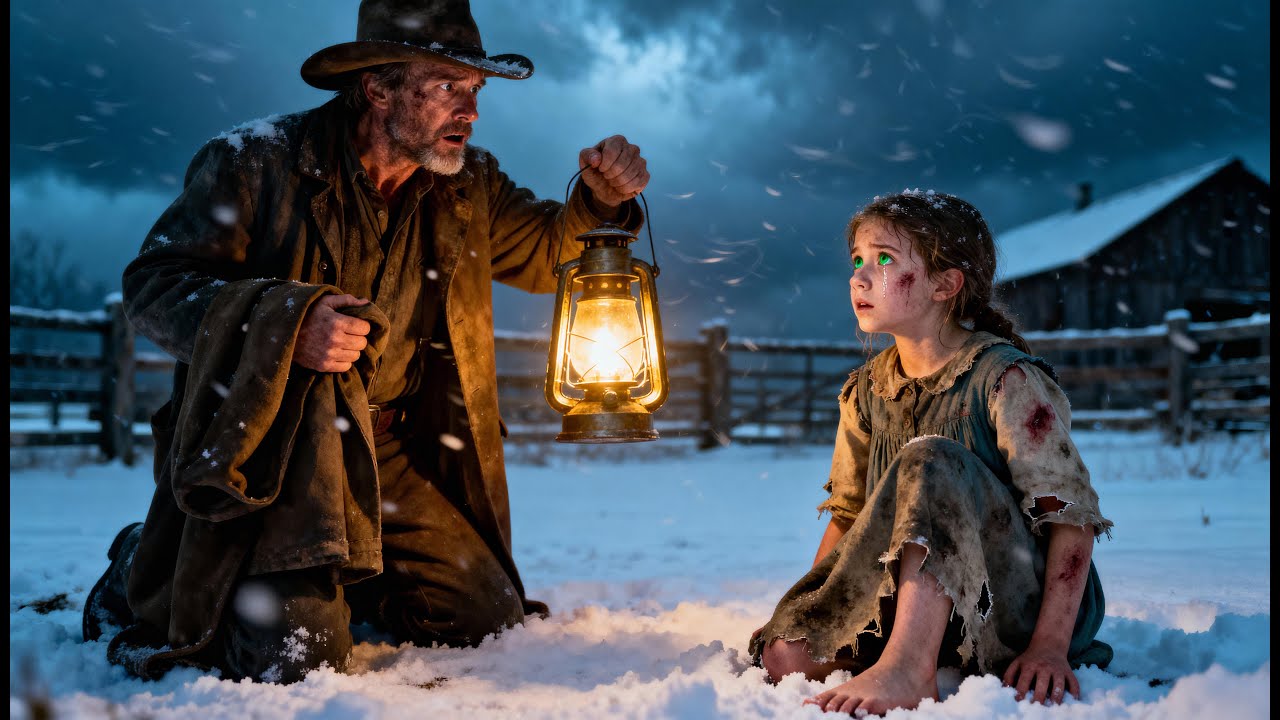 At 9 Years Old, Beaten Brutally And Abandoned,The Little Girl Met A Lone Rancher In The Mountains ..
