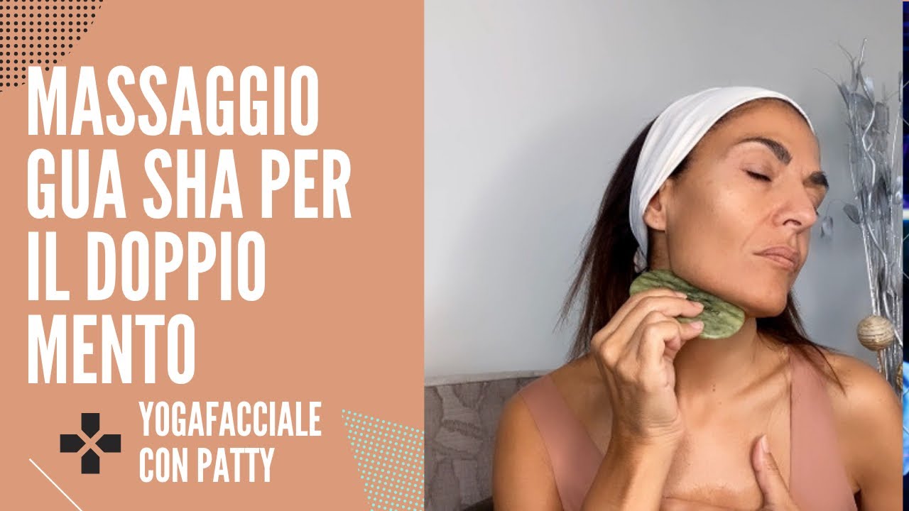 Massaggio GUASHA per il DOPPIO MENTO