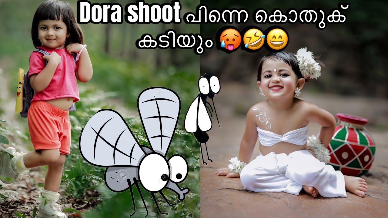 Dora shoot പക്ഷെ കൊതുക് കടിച്ചു കൊന്നു 🥵ഓട്ടം ഓട്ടം 🤣😬 #explore #familyvlog #malayalamhomily