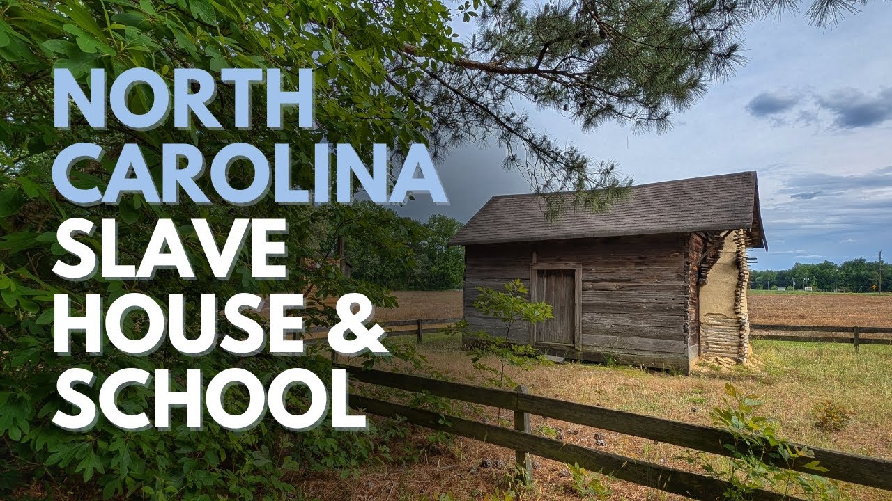 Slave House and School from the 1830s in Rural North Carolina