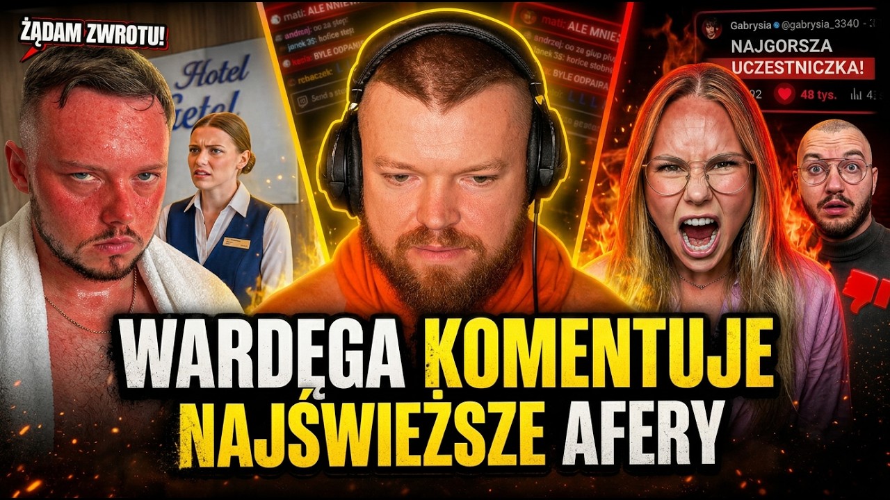 WARDĘGA I NAJŚWIEŻSZE AFERY | GIMPER KSIĄŻULO GOŁĘBIEWSKI NAVCIA VINTED DODA MAK&Oacute;WKA | ROZDZIAŁY