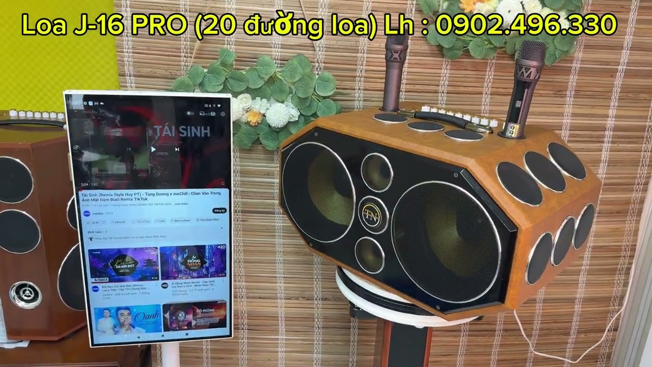 Loa karaoke cao cấp J-16 PRO (20 đường loa , bass 25cm)