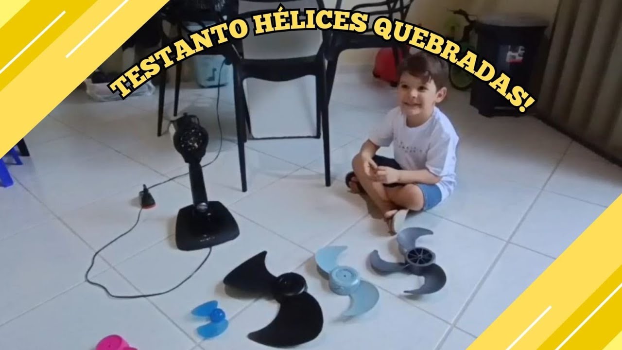 TESTANDO HÉLICES QUEBRADAS !!!