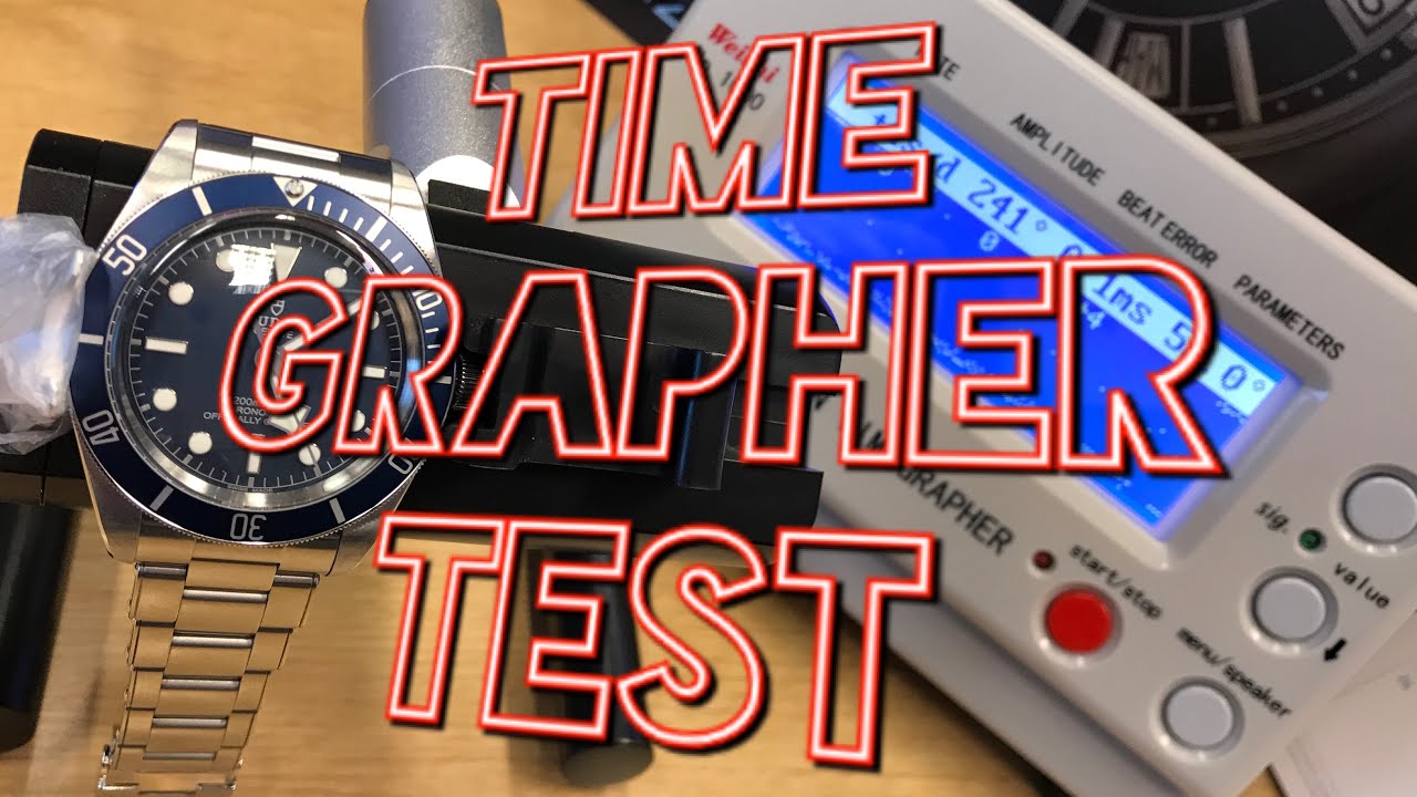 On the Time Grapher: Tudor BB58, Lange, Patek, Rolex, Moonwatch