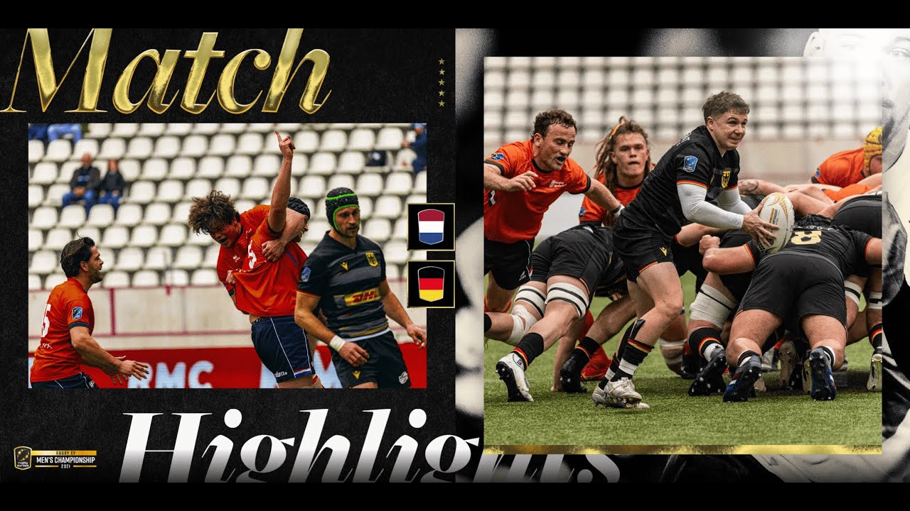 Netherlands v Germany | Highlights | Rugby Europe Championship