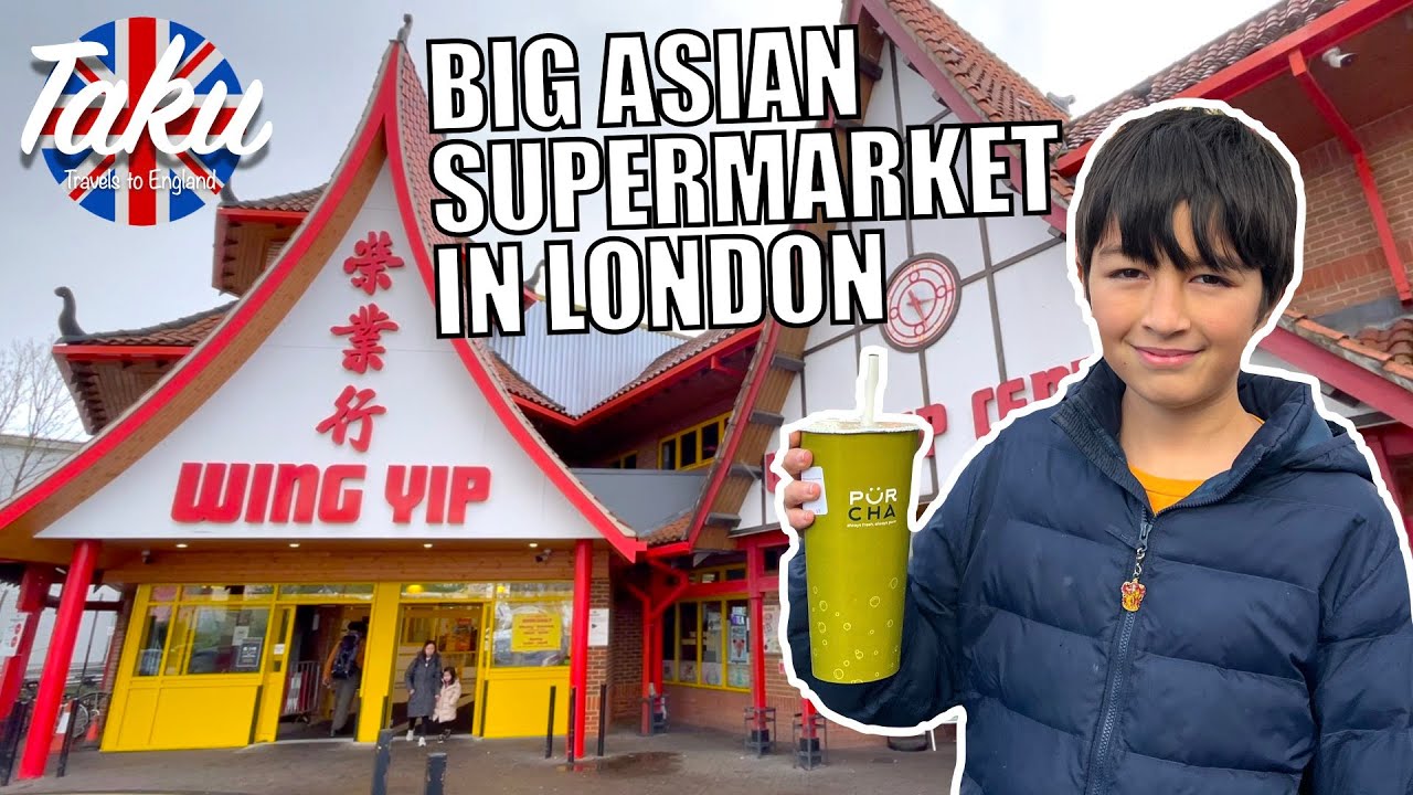 I Visited a Huge Asian Supermarket in London, England