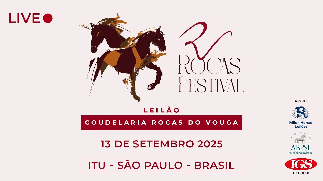 LEILÃO COUDELARIA ROCAS DO VOUGA