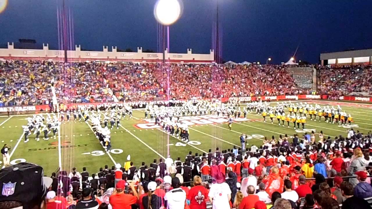 Southern University Human Jukebox Halftime Show vs ULL 2014