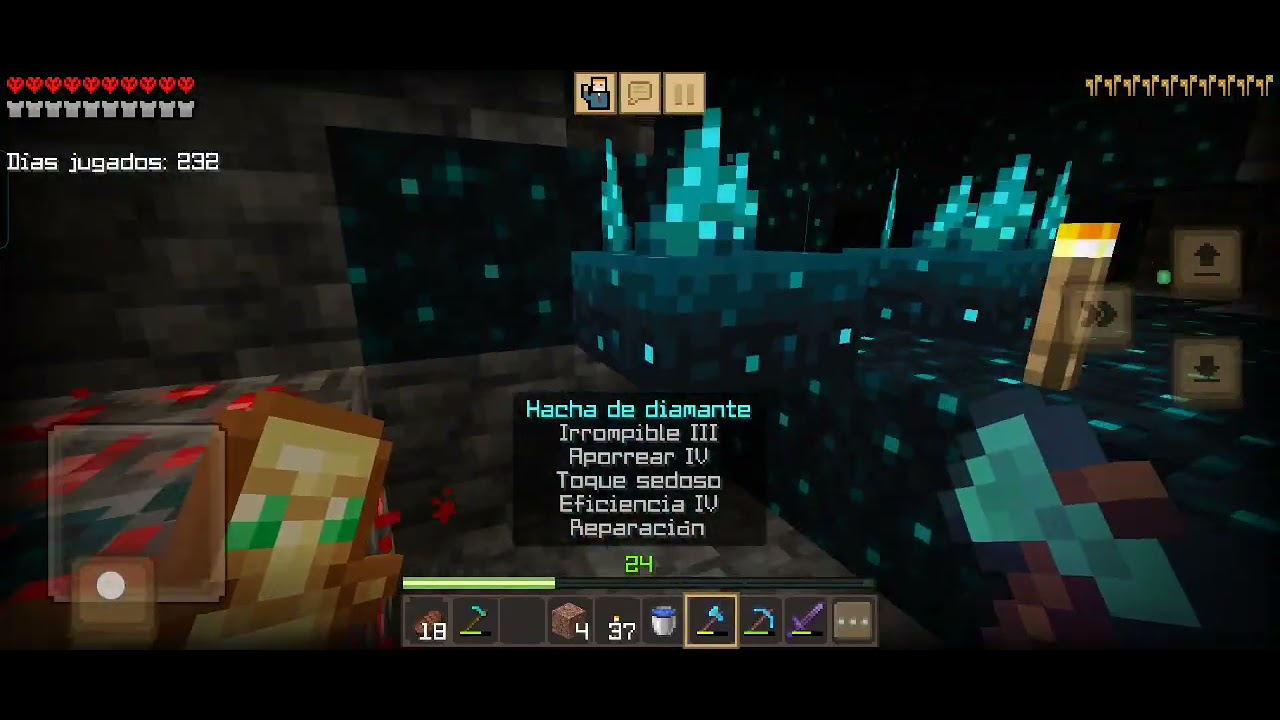 crafting and building gameplay 381. (dia 232 a 233). (muerte permanente).