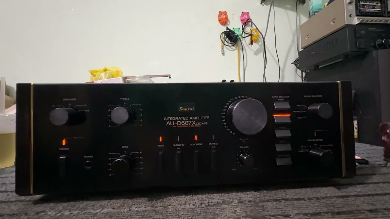 Ampli SANSUI anpha 607 decade