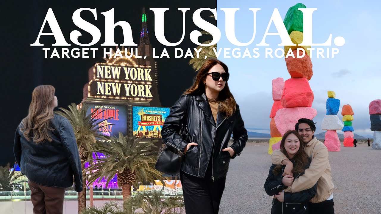 #AShUSUAL: TARGET HAUL, LA DAY & VEGAS ROADTRIP! | ASHLEY SANDRINE