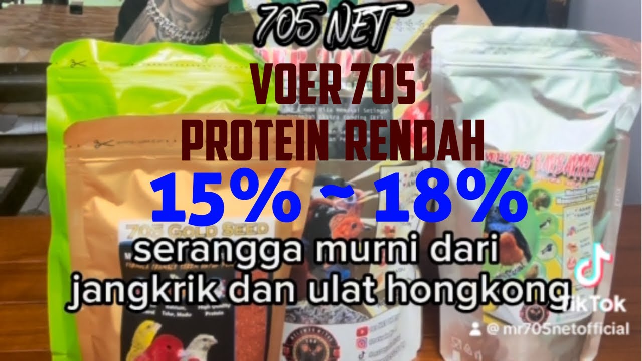 Part 2 : Setingan Voer 705 Protein Rendah