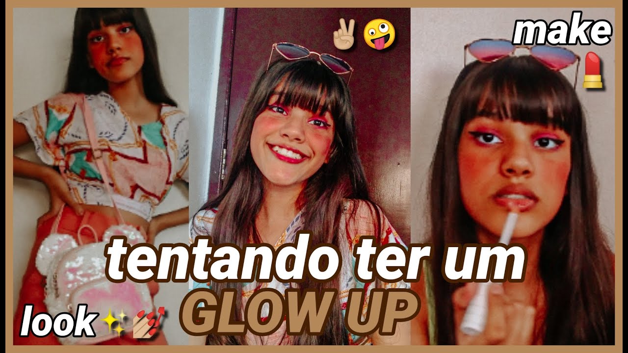TENTANDO TER UM GLOW UP EM UM DIA 💆🏻&zwj;♀️✨