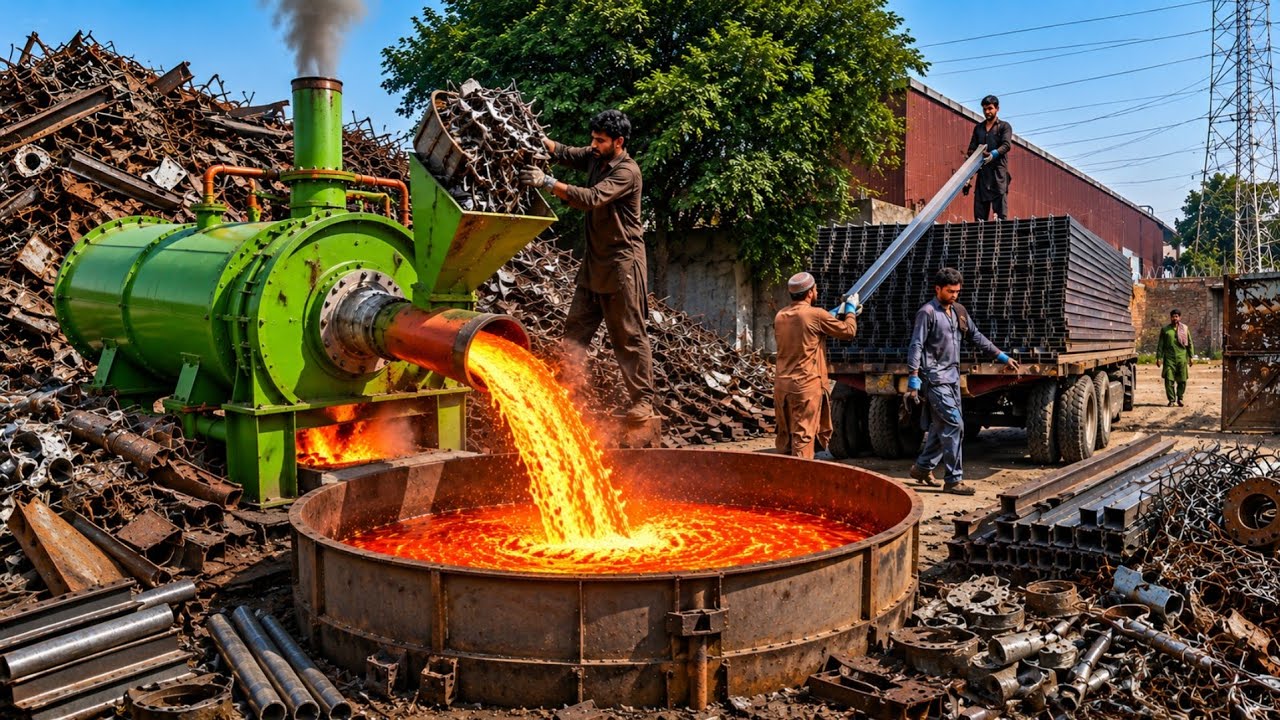 Top Most Incredible Recycling and Manufacturing Mass Production Processes