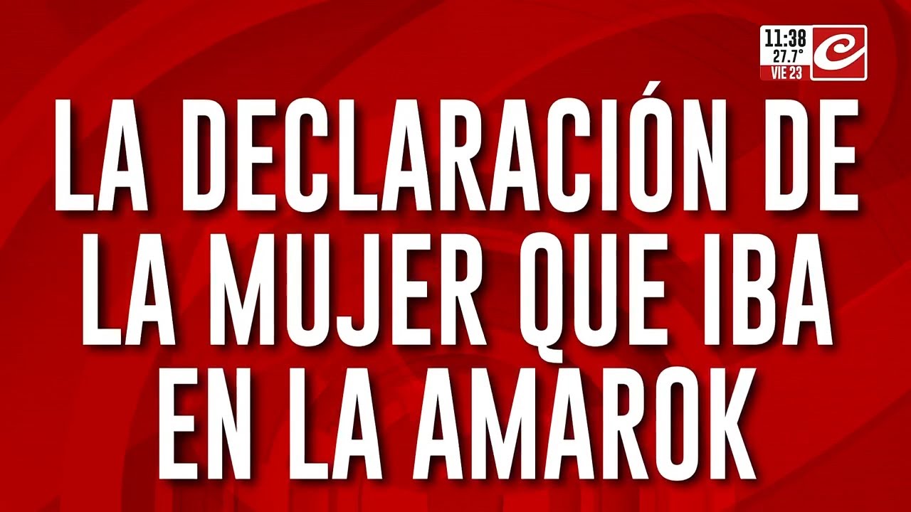 Tragedia en Pinamar: declaró la mujer que iba a bordo de la Amarok... ¿qué dijo?
