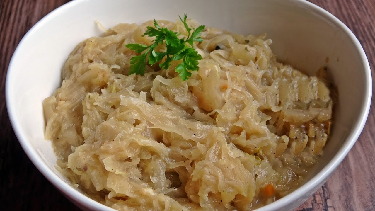KISZONA KAPUSTA ZASMAŻANA   #wigilia #kapusta #surówki