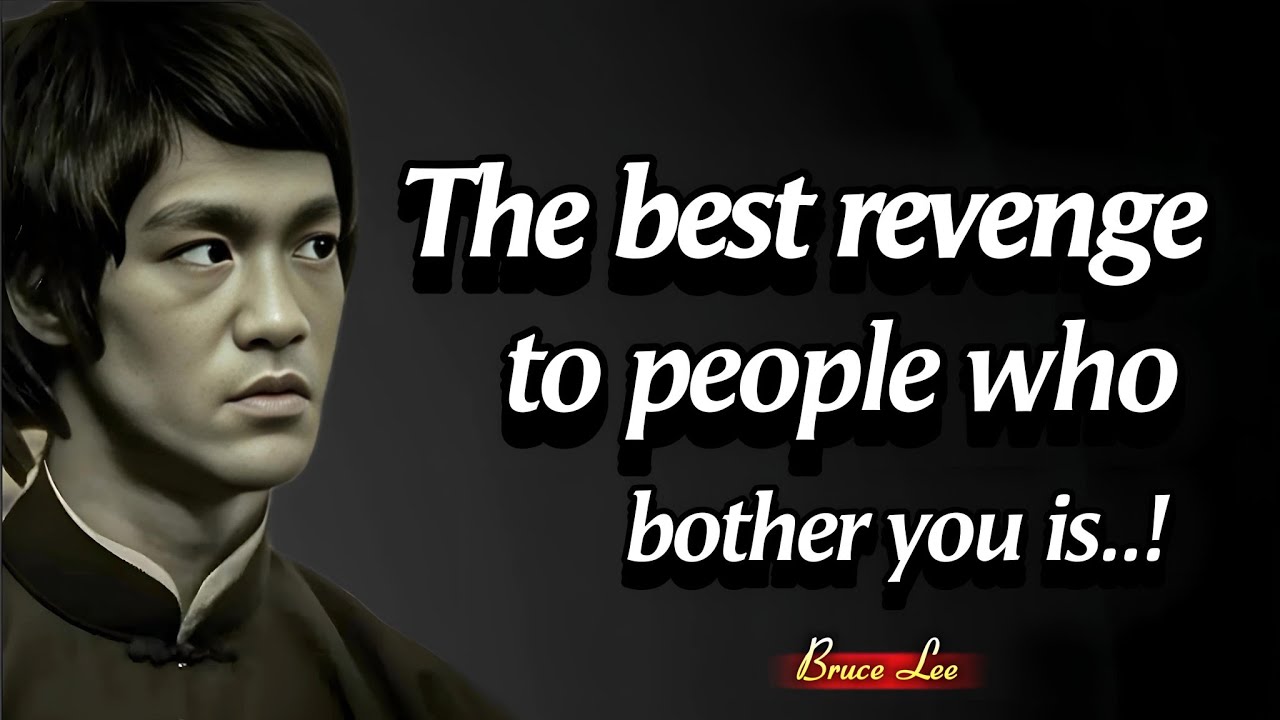 An Effective Way To Respond To.a Hurting Person | Bruce Lee Quotes And Motivation Part 1