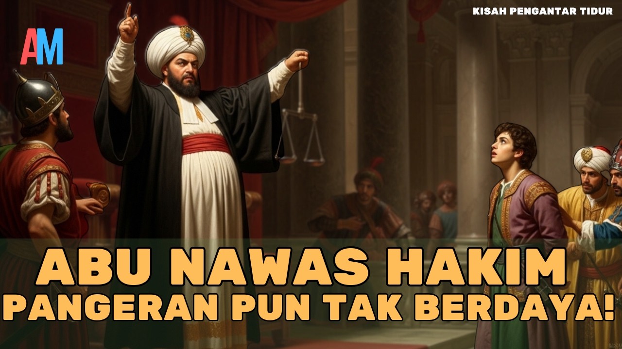Abu Nawas Menjadi Hakim Istana Gak Pandang Siapapun!  | Kisah Pengantar Tidur