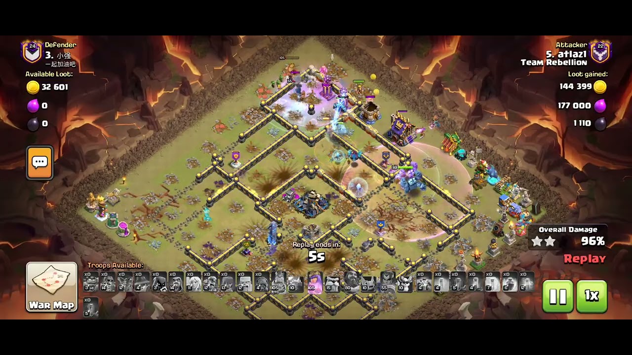 Just a couple war attacks from the current meta. 