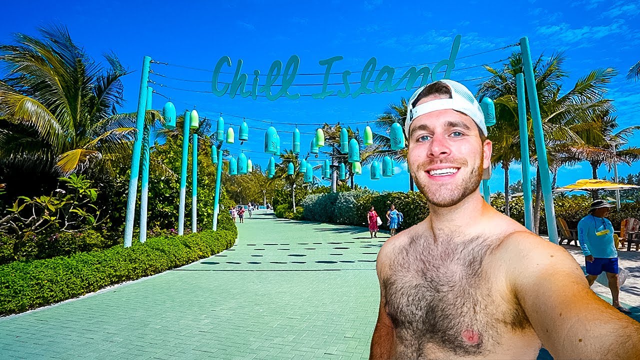 The Relaxing Side To Coco Cay | Things Didn't Go Well For Me.. My Last Day On Wonder of The Seas