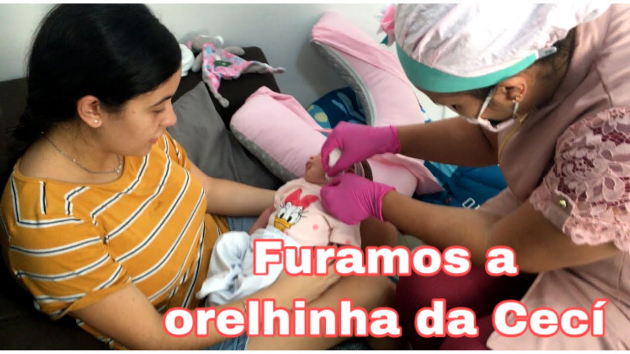 Vlog rotina + furando a orelha da princesa 😍| Bre Ribeiro