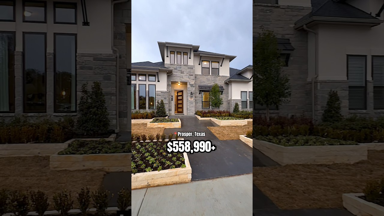 New Modern Luxury Homes in Prosper, Texas!🤝