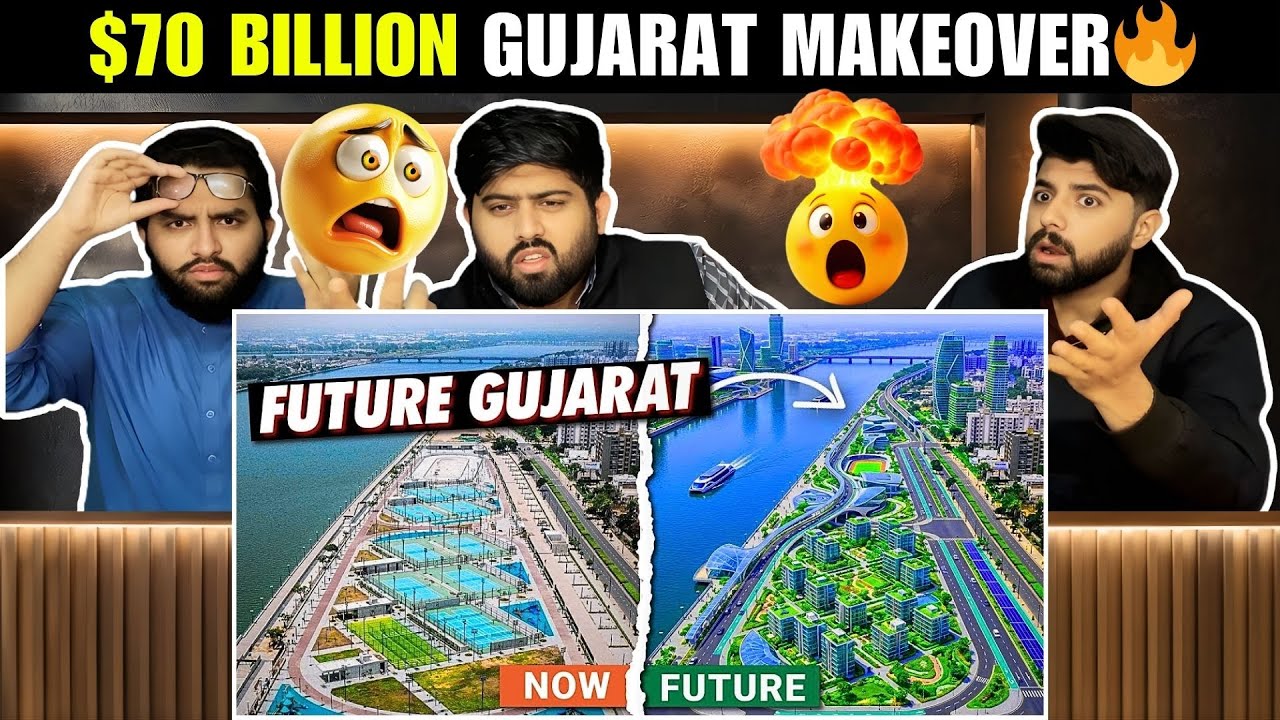 Reaction On $70 Billion Gujarat Makeover | विकास | Pakistani Reaction 🔥