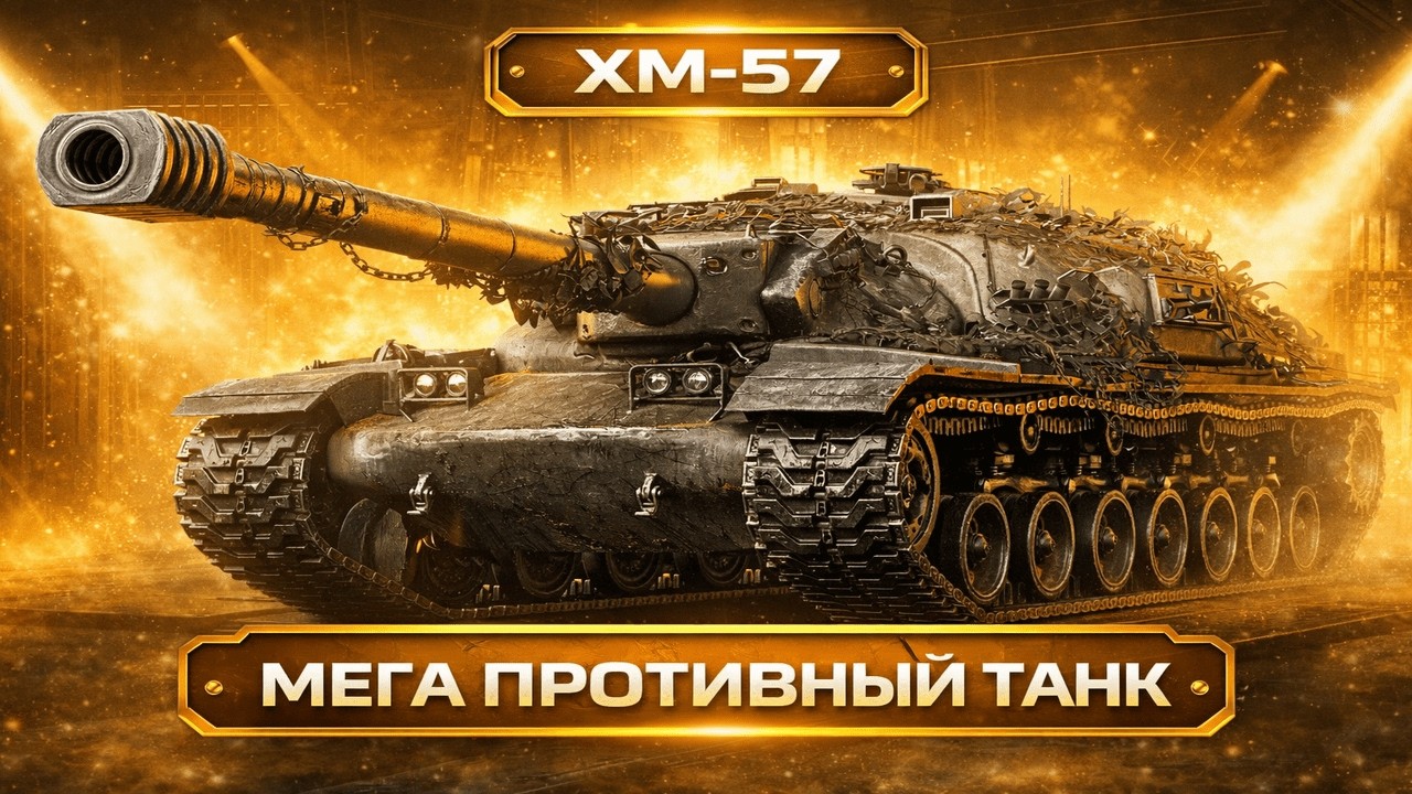 XM-57 - ОБОРУДОВАНИЕ, ПОЛЕВАЯ МОДЕРНИЗАЦИЯ, Путь к 3 ОТМЕТКАМ в мир танков#2