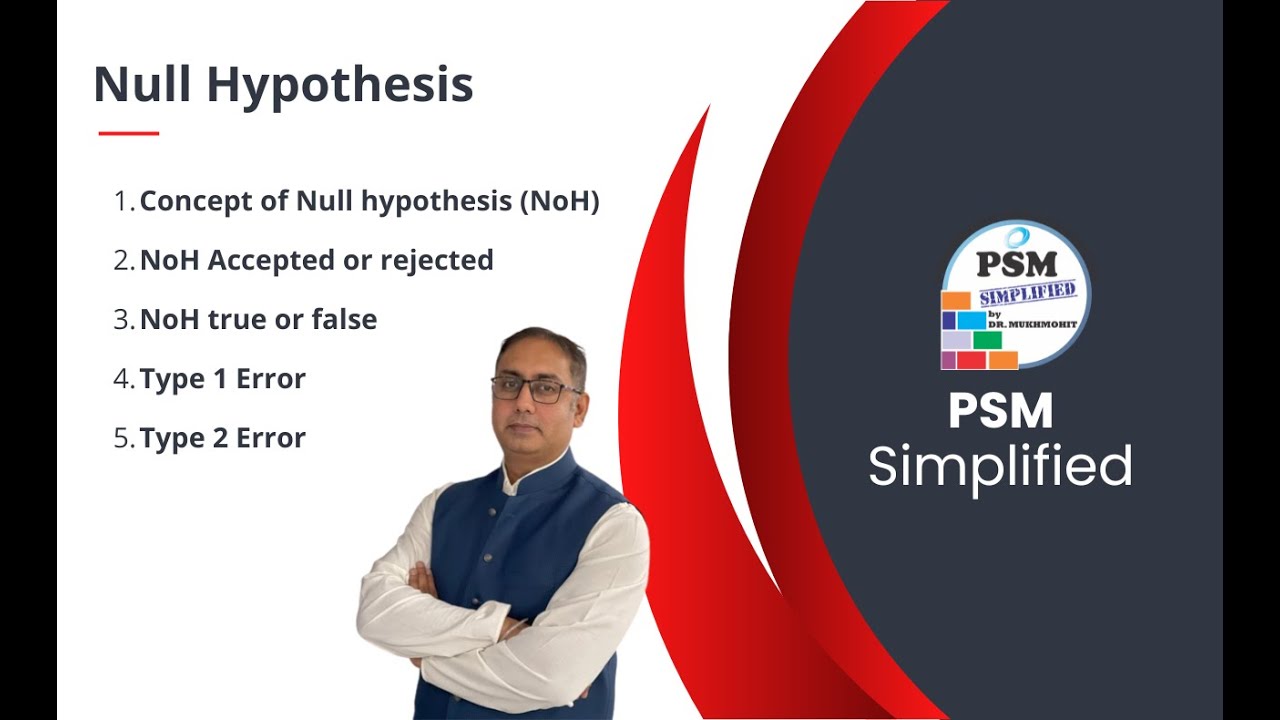 Null hypothesis