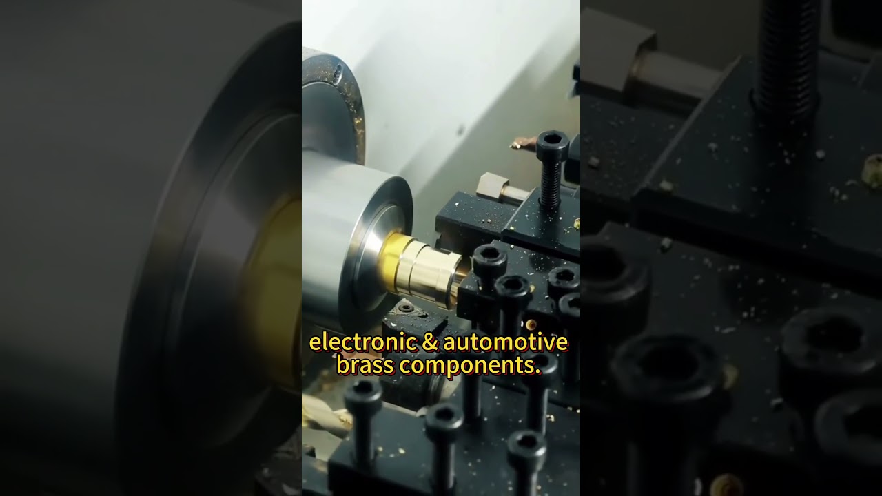 The High Speed Swiss Type Lathe for Brass 