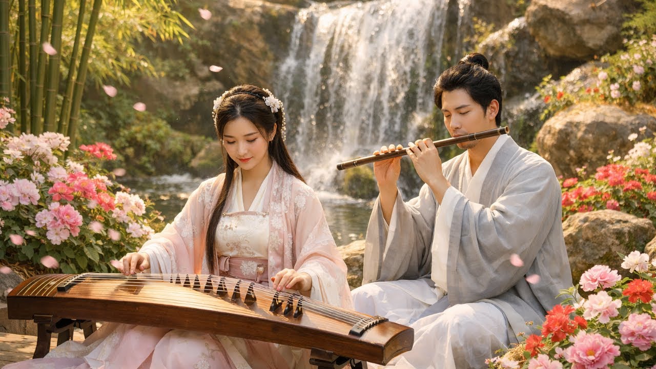 Chinese Relax Music Guzheng and Erhu