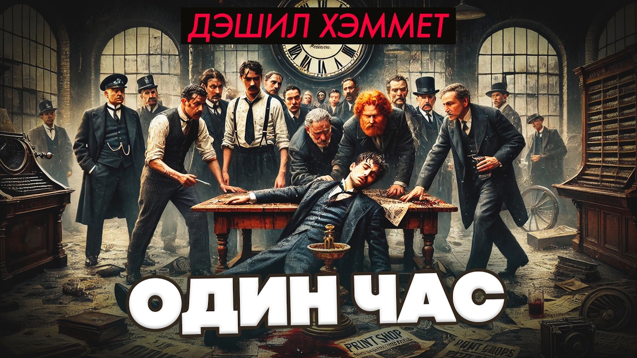 Дэшил Хэммет - ОДИН ЧАС | Детектив | Аудиокнига | Читает Большешальский