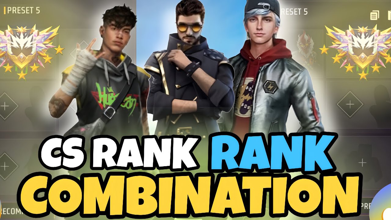 Best Character Combination 😱 CS Rank Push | New session cs rank character combination | 