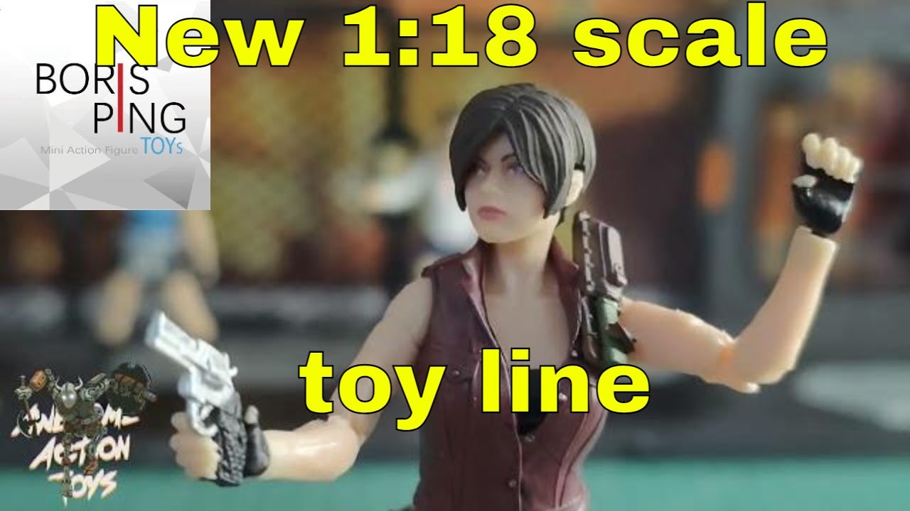 1:18 scale Heroine action figures from Boris Ping toys. Fantastic 1st releases!