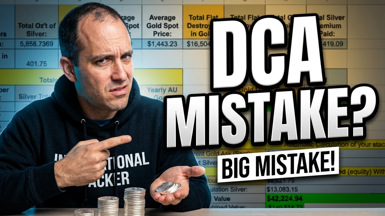 Why Most Silver Stackers Get This Wrong (Dollar Cost Averaging Exposed)!💰🪙