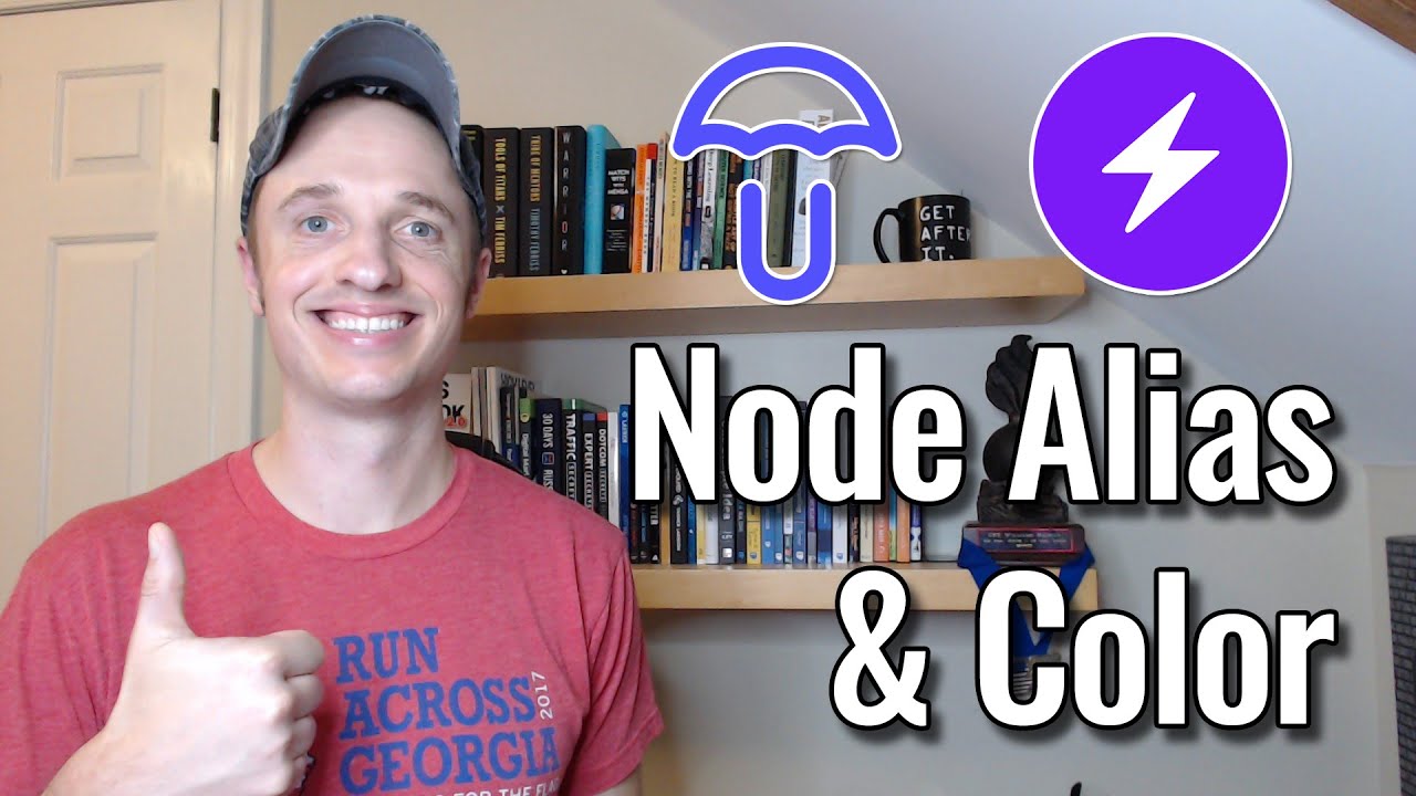 How to give your Umbrel Lightning Node a Name (Alias) and Color