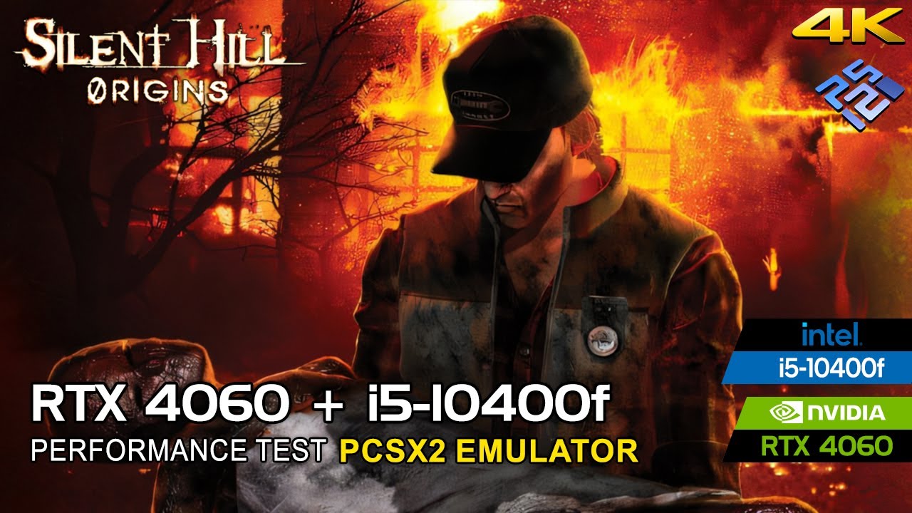 Silent Hill Origins 4K 60FPS with HD Textures | RTX 4060 + i5-10400F 16GB RAM | PCSX2