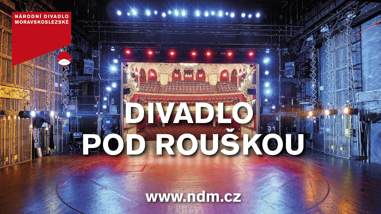 Noc divadel - Divadlo Antonína Dvořáka v Ostravě - online procházka budovou divadla. A s medvědem!