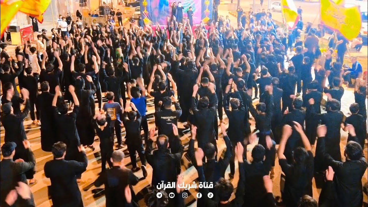 عزاء ليلة جرح امير المؤمنين عليه السلام #موكب_الامام_المهدي_المنتظر عجل الله فرج ذي قار /سوق الشيوخ